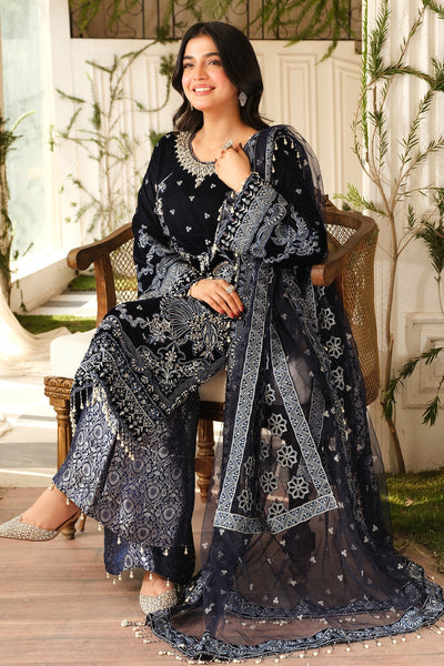 Raeesa Premium | Sheen Luxury Velvet | Nura -  Raeesa Premium Ladies Clothes - Original Designer Dress - House of Maryam