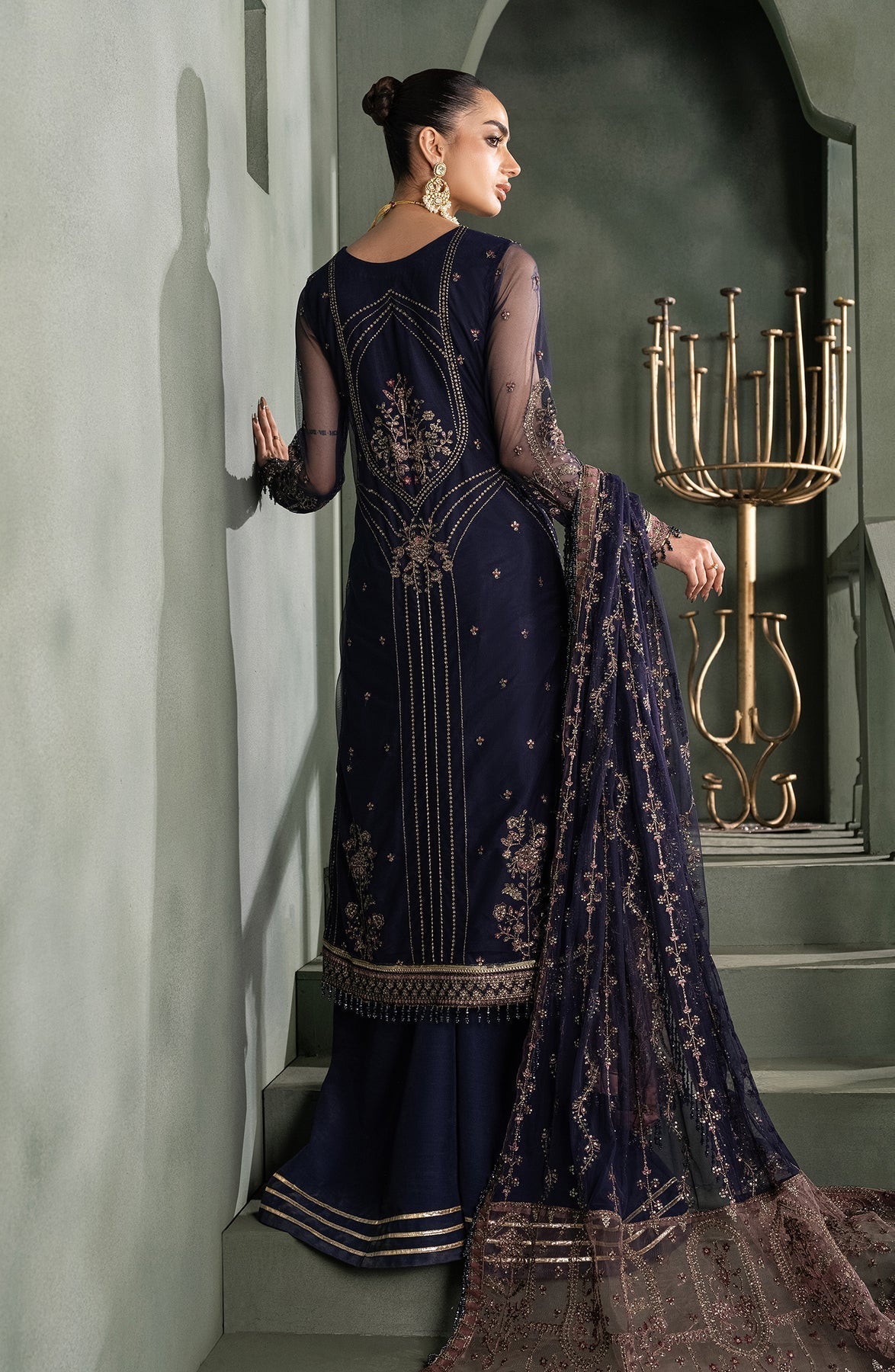 Zarif | Heritage Formals | ZHF 08 SIRENE -  Zarif Formal - Original Designer Dress - House of Maryam