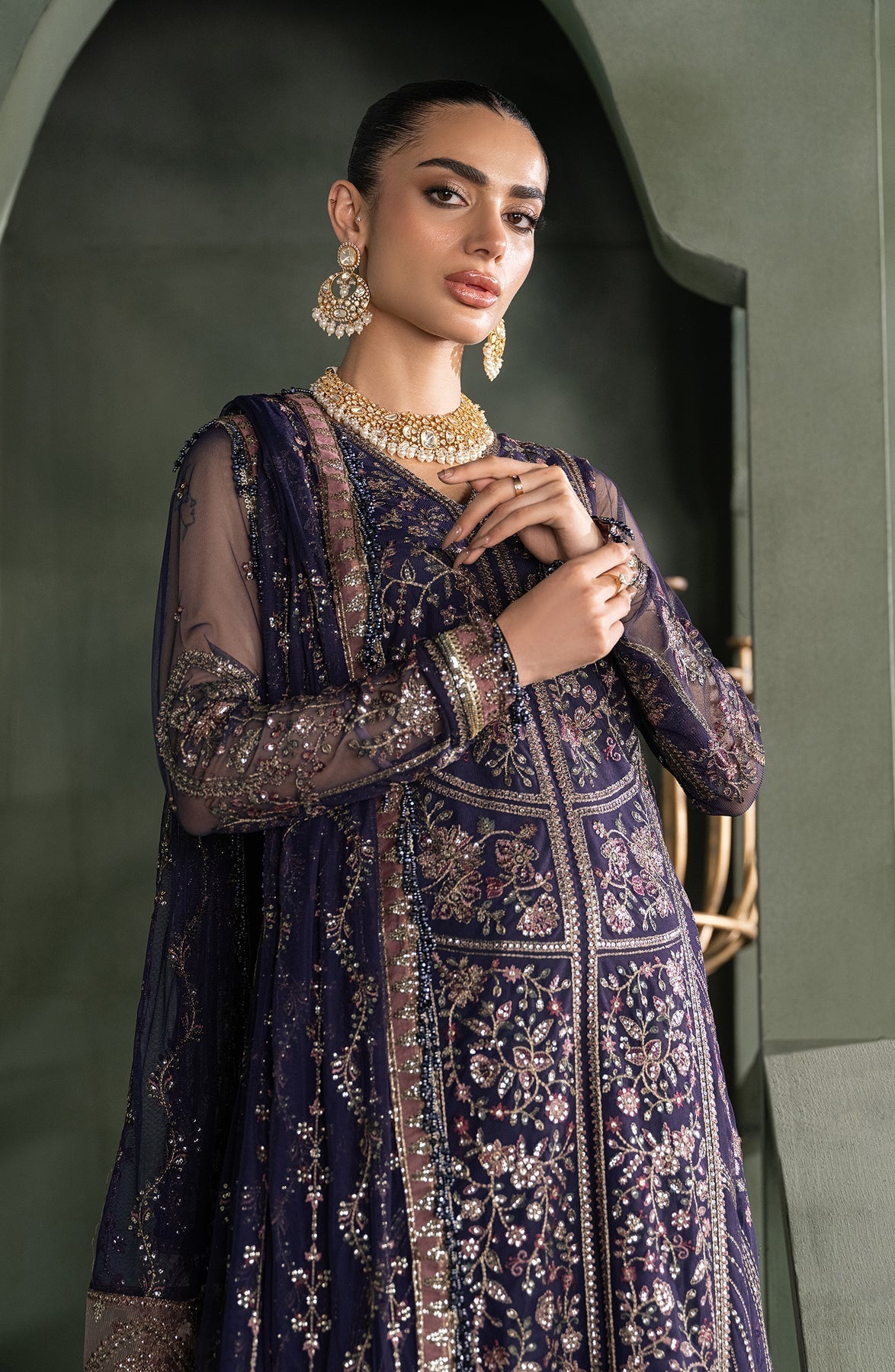 Zarif | Heritage Formals | ZHF 08 SIRENE -  Zarif Formal - Original Designer Dress - House of Maryam
