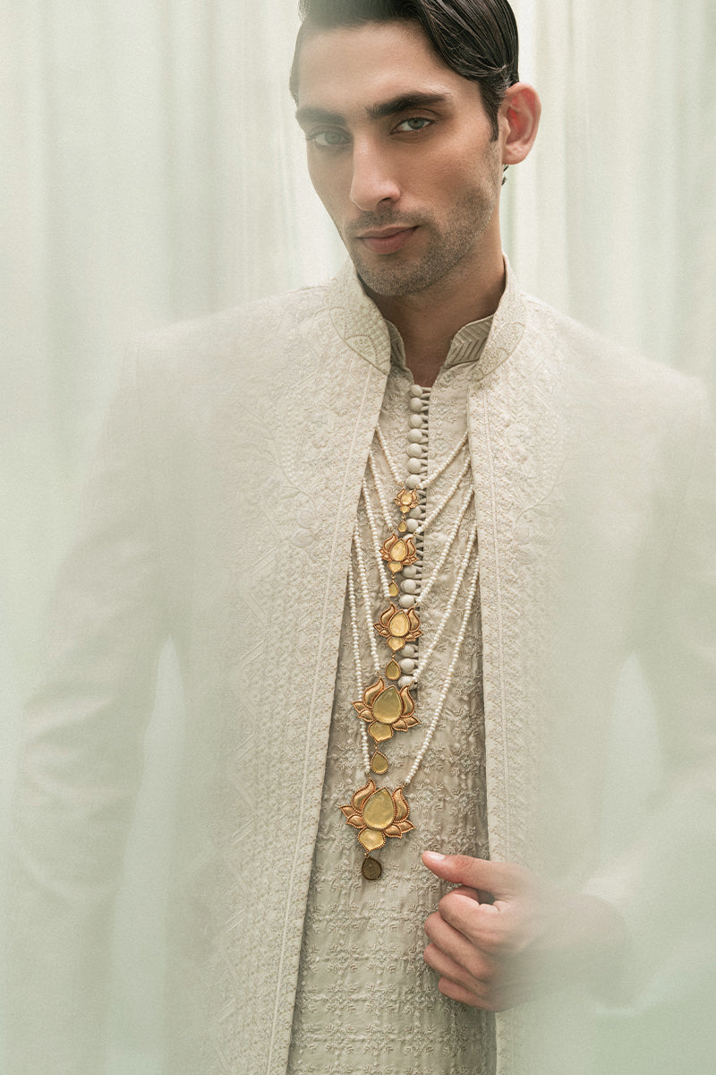 Republic By Omar Farooq | Sherwani Couture | 'Sarim' Sherwani -  Republic by Omar Farooq SHERWANI COUTURE - Original Designer Dress - House of Maryam