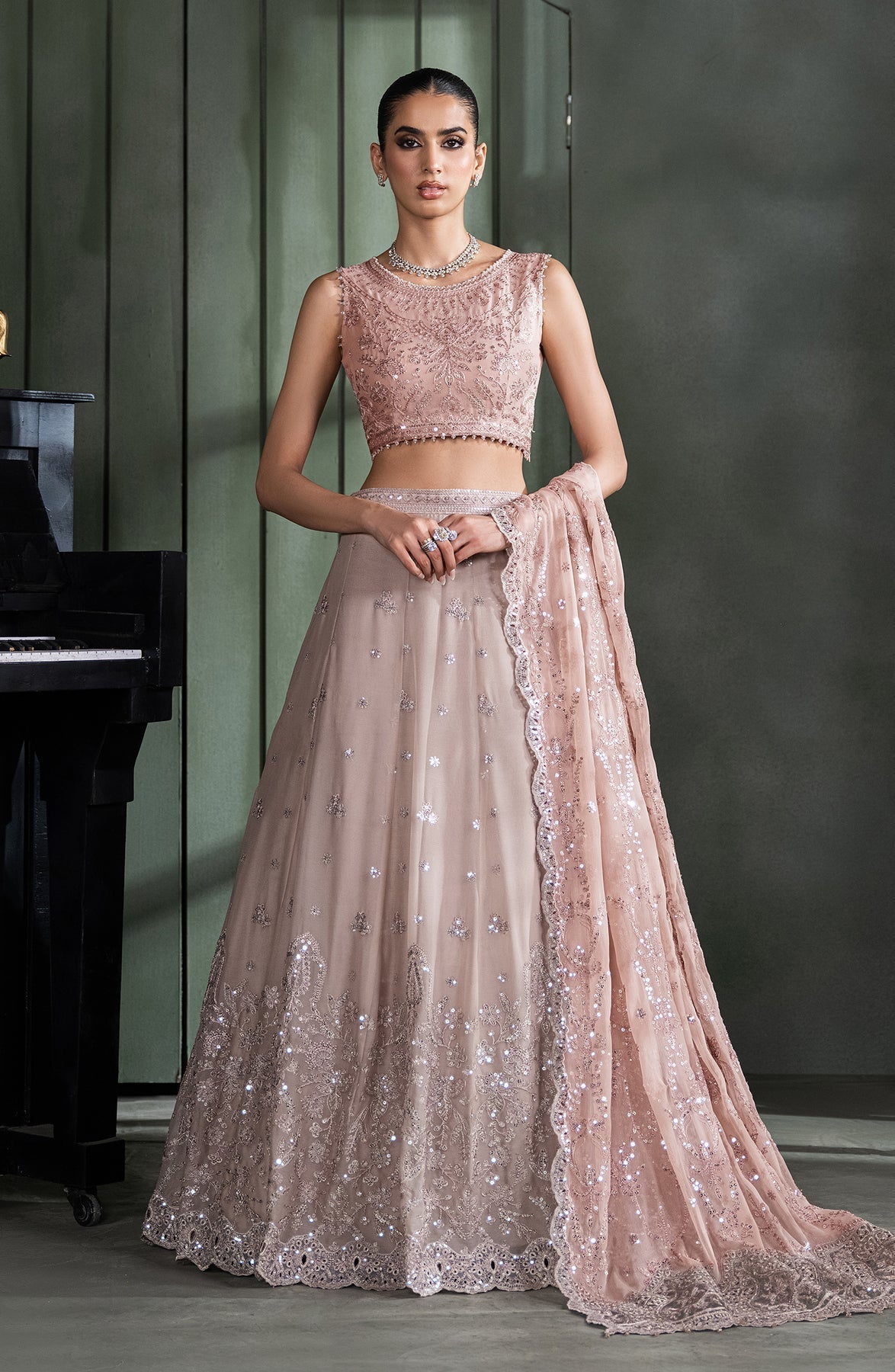 Zarif | Heritage Formals | ZHF 07 ELMIRA -  Zarif Formal - Original Designer Dress - House of Maryam