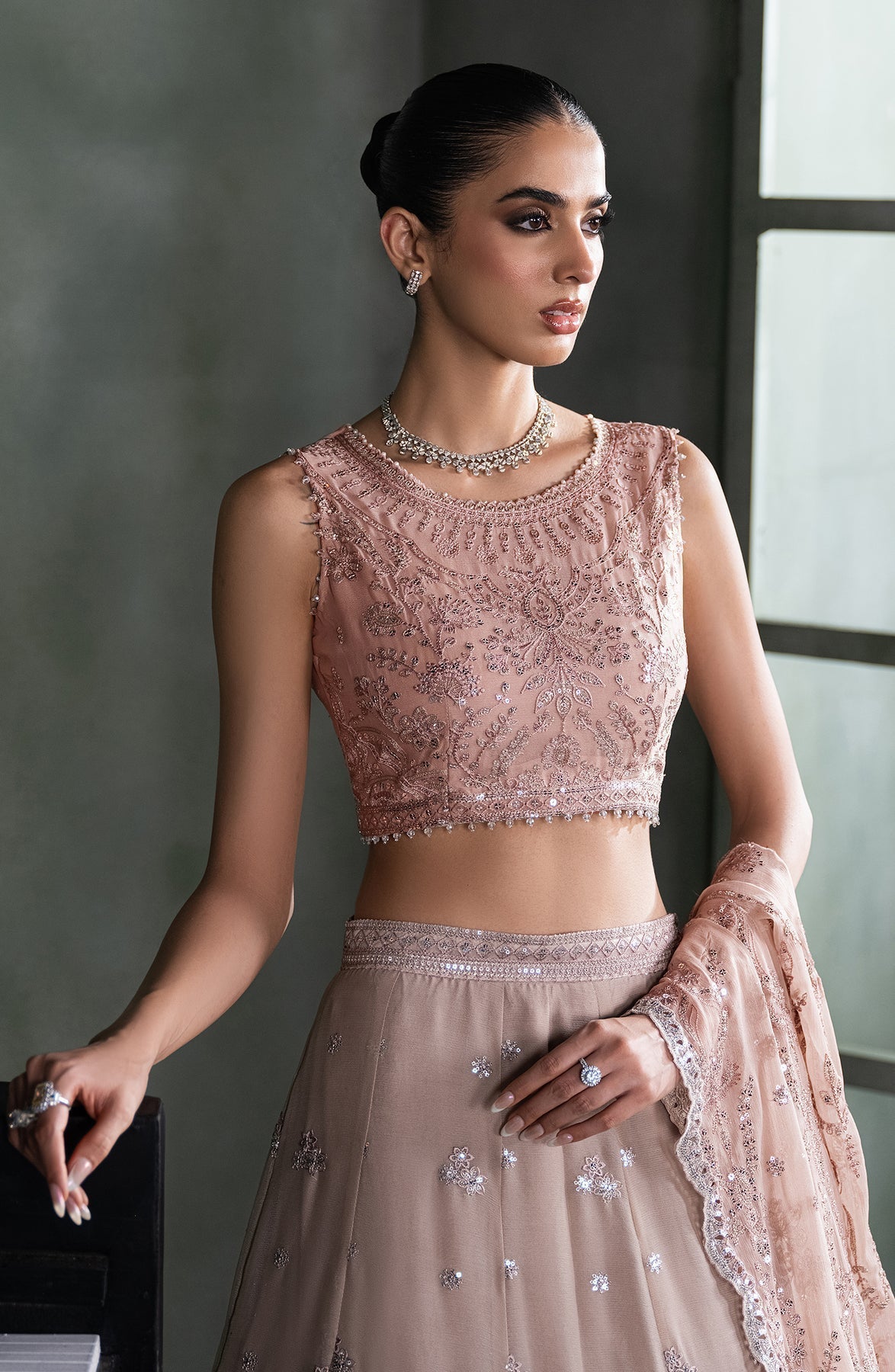 Zarif | Heritage Formals | ZHF 07 ELMIRA -  Zarif Formal - Original Designer Dress - House of Maryam