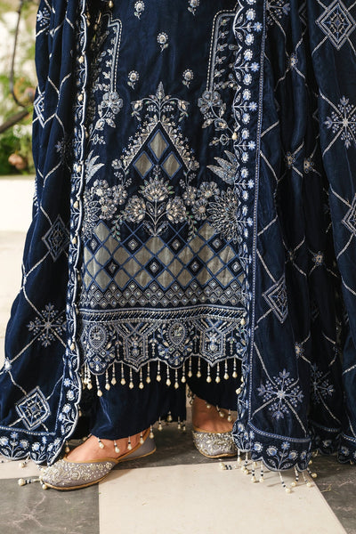 Raeesa Premium | Sheen Luxury Velvet | Soil -  Raeesa Premium Ladies Clothes - Original Designer Dress - House of Maryam