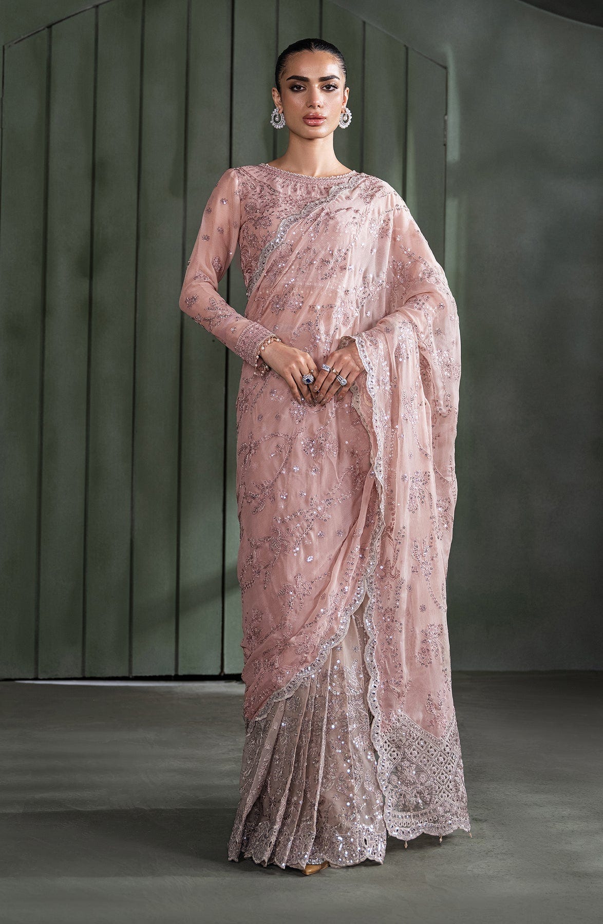 Zarif | Heritage Formals | ZHF 07 ELMIRA -  Zarif Formal - Original Designer Dress - House of Maryam