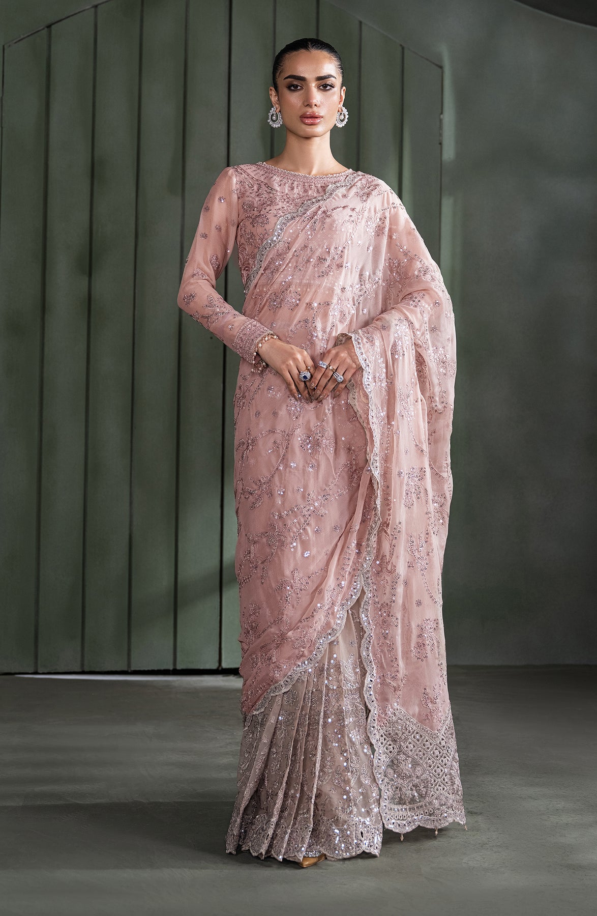 Zarif | Heritage Formals | ZHF 07 ELMIRA -  Zarif Formal - Original Designer Dress - House of Maryam