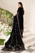 Raeesa Premium | Sheen Luxury Velvet | Noir -  Raeesa Premium Ladies Clothes -  House of Maryam