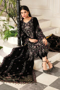 Raeesa Premium | Sheen Luxury Velvet | Noir -  Raeesa Premium Ladies Clothes -  House of Maryam