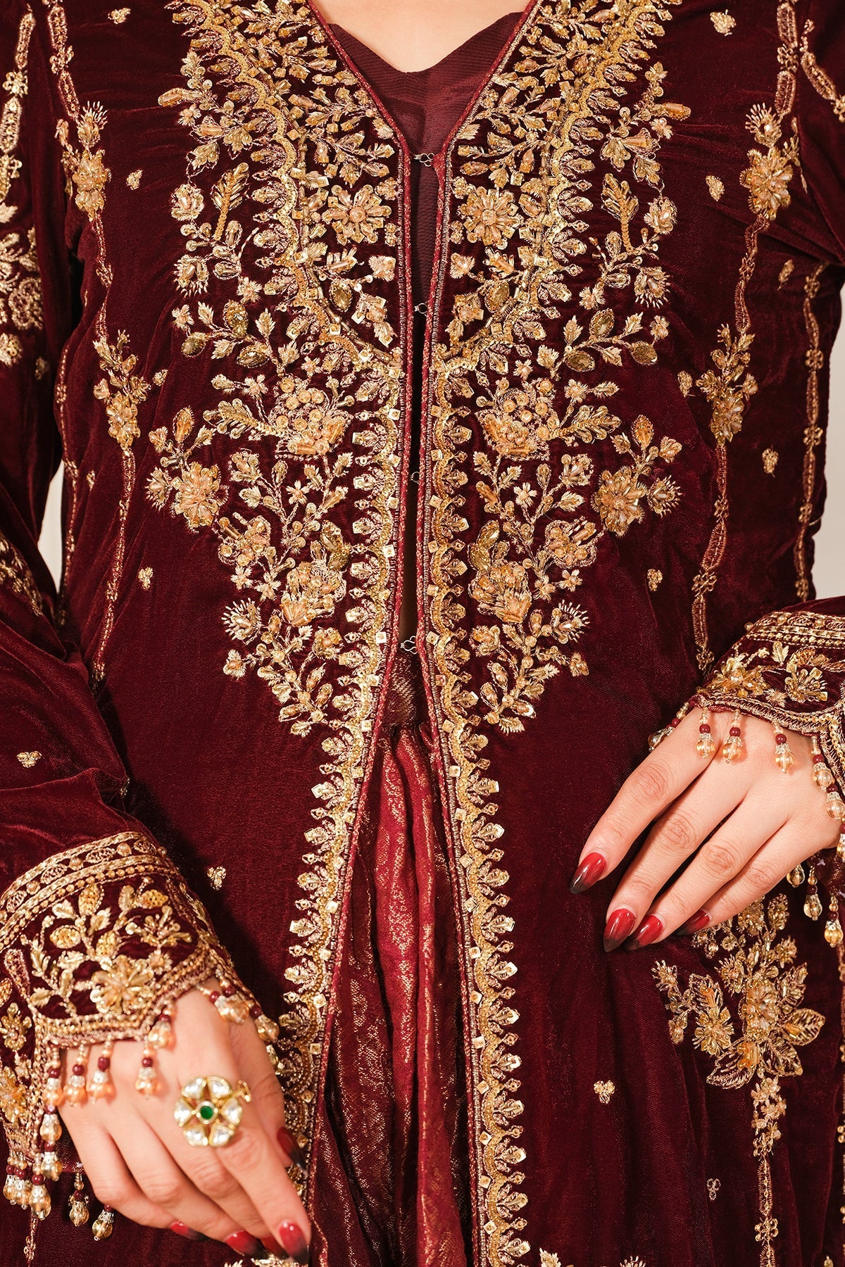 Raeesa Premium | Sheen Luxury Velvet | Sitara -  Raeesa Premium Ladies Clothes -  House of Maryam