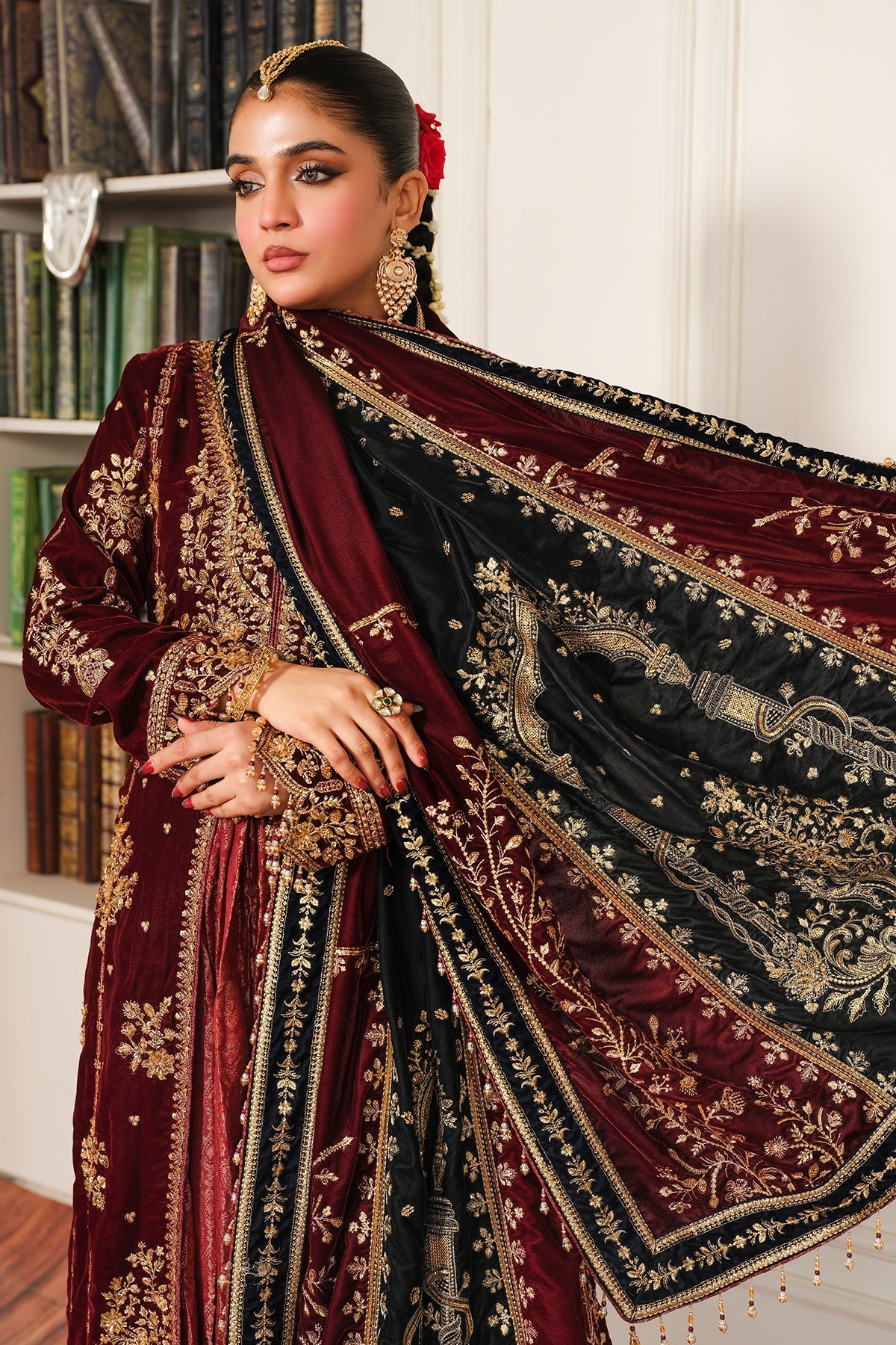 Raeesa Premium | Sheen Luxury Velvet | Sitara -  Raeesa Premium Ladies Clothes -  House of Maryam