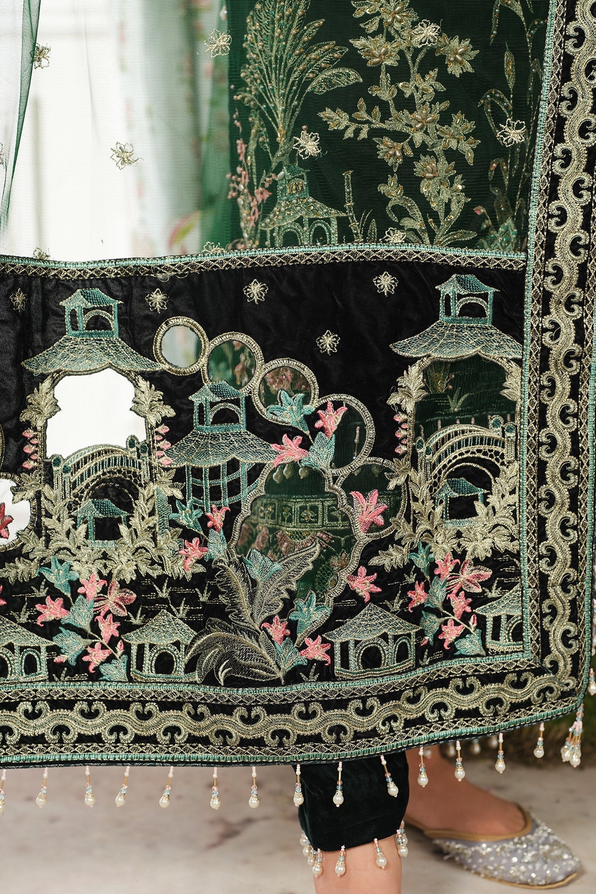 Raeesa Premium | Sheen Luxury Velvet | Talia -  Raeesa Premium Ladies Clothes - Original Designer Dress - House of Maryam