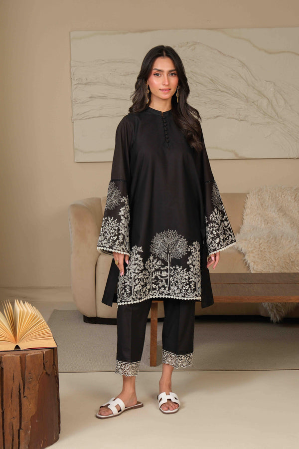 Noor by Saadia Asad | Noor Pret 25 | D1 - Midnight Charm -  Noor by Saadia Asad Ladies Clothes - Original Designer Dress - House of Maryam