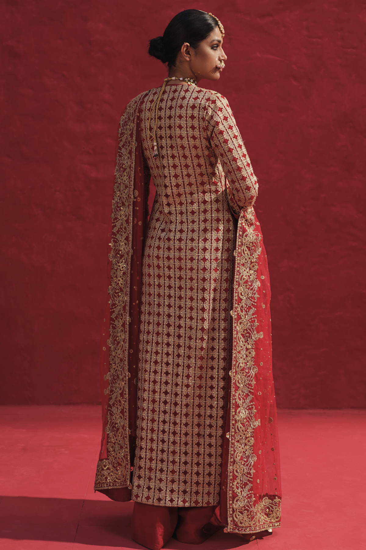Erum Khan | Laal Rang | NIGAAR -  Erum Khan Bridal - Original Designer Dress - House of Maryam