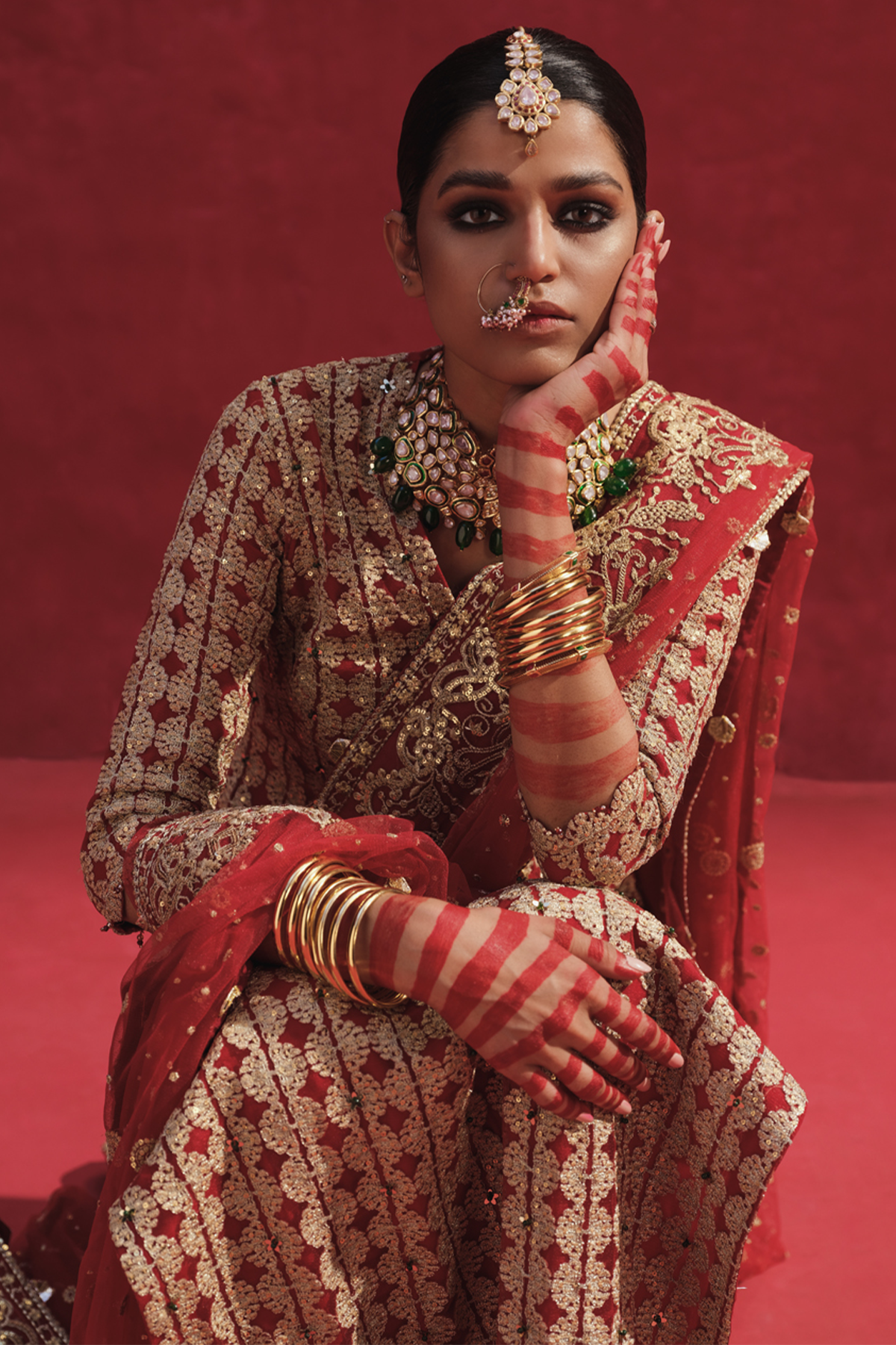 Erum Khan | Laal Rang | NIGAAR -  Erum Khan Bridal -  House of Maryam