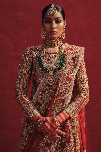 Erum Khan | Laal Rang | RESHMA -  Erum Khan Bridal - Original Designer Dress - House of Maryam