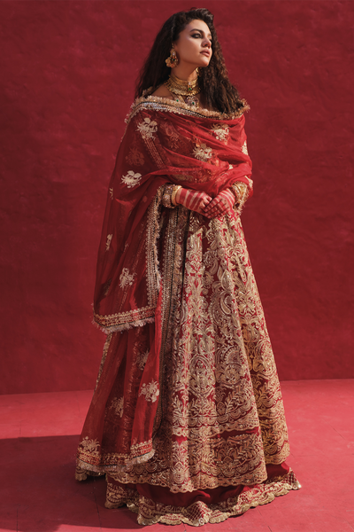 Erum Khan | Laal Rang | NOOR JAHAN -  Erum Khan Bridal - Original Designer Dress - House of Maryam