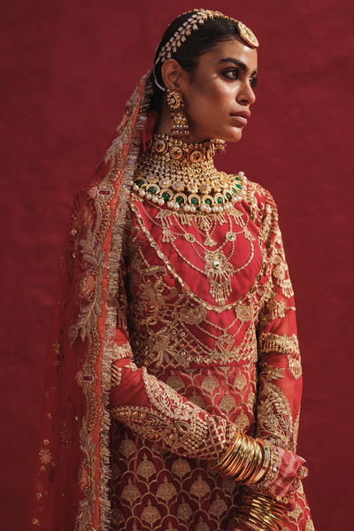 Erum Khan | Laal Rang | DEEBA -  Erum Khan Bridal - Original Designer Dress - House of Maryam