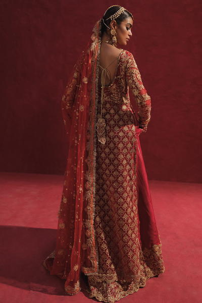 Erum Khan | Laal Rang | DEEBA -  Erum Khan Bridal - Original Designer Dress - House of Maryam