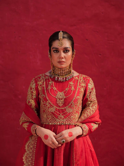 Erum Khan | Laal Rang | BABRA -  Erum Khan Bridal - Original Designer Dress - House of Maryam