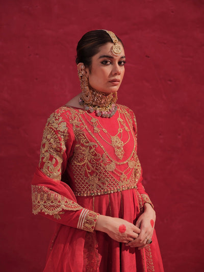 Erum Khan | Laal Rang | BABRA -  Erum Khan Bridal - Original Designer Dress - House of Maryam