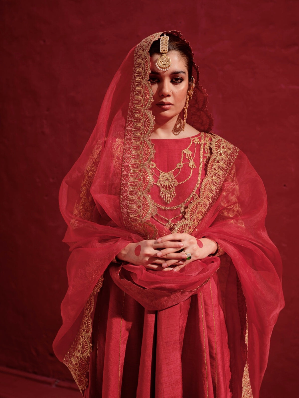Erum Khan | Laal Rang | BABRA -  Erum Khan Bridal - Original Designer Dress - House of Maryam
