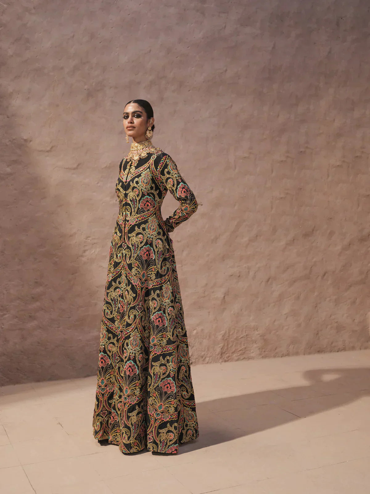 Erum Khan | Shab Siyah 23 | Marvi by Designer Erum Khan - House of Maryam - Pakistani Designer Ethnic Wear in {{ shop.shopifyCountryName }}