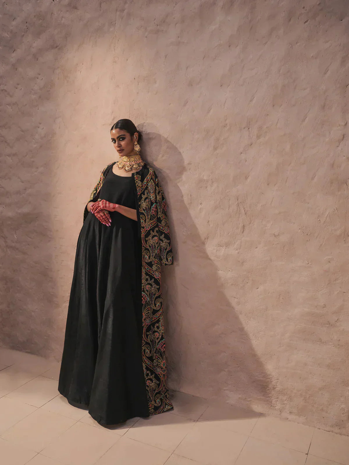 Erum Khan | Shab Siyah 23 | Marvi -  Erum Khan Formal - Original Designer Dress - House of Maryam