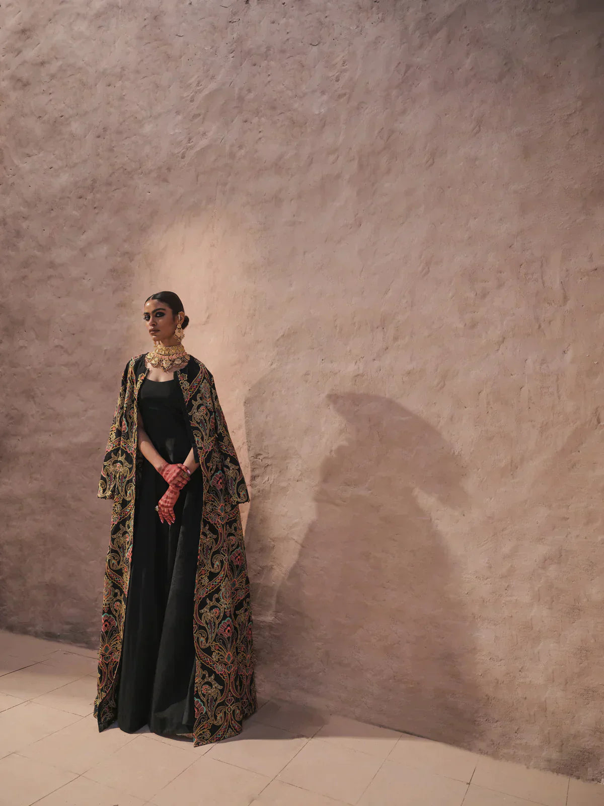 Erum Khan | Shab Siyah 23 | Marvi -  Erum Khan Formal - Original Designer Dress - House of Maryam