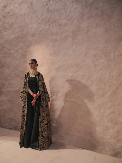 Erum Khan | Shab Siyah 23 | Marvi -  Erum Khan Formal - Original Designer Dress - House of Maryam