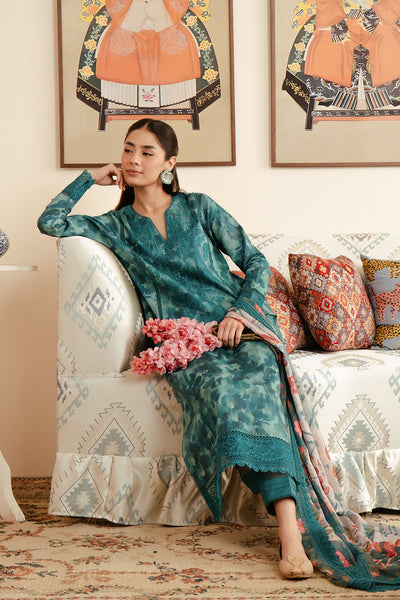 Afrozeh | Malina Lawn Collection| Ceila -  Afrozeh Luxury - Original Designer Dress - House of Maryam