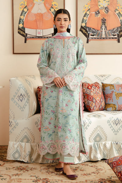 Afrozeh | Malina Lawn Collection| Aruna -  Afrozeh Luxury - Original Designer Dress - House of Maryam