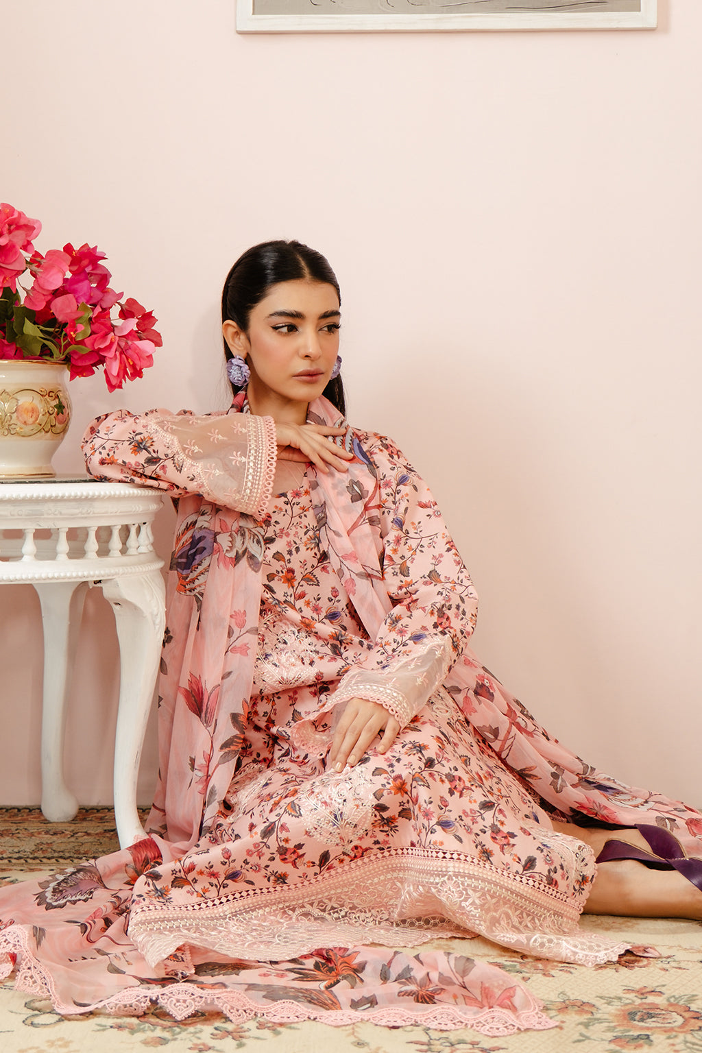 Afrozeh | Malina Lawn Collection| Calen