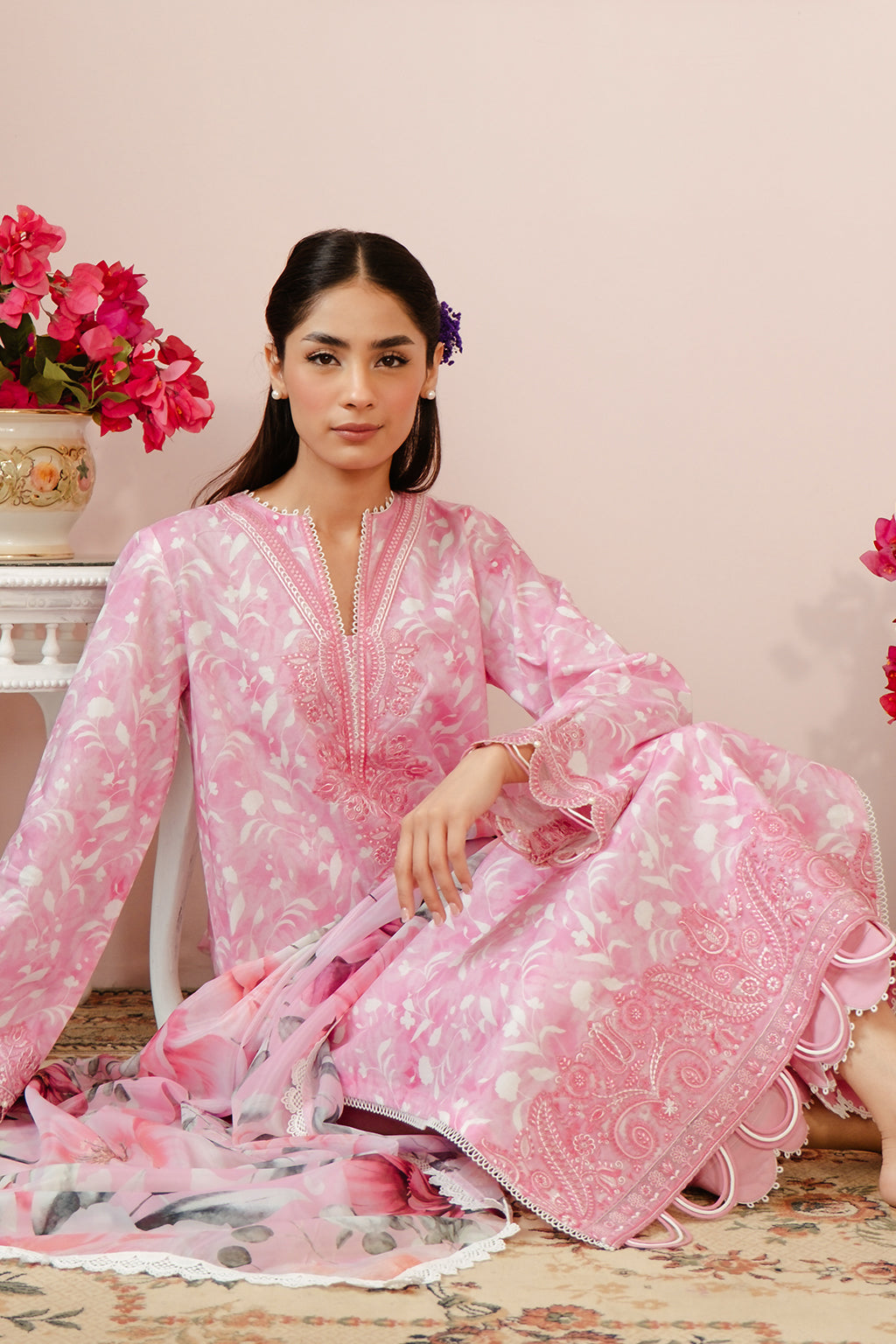 Afrozeh Ezra printed lawn suit, photo 3