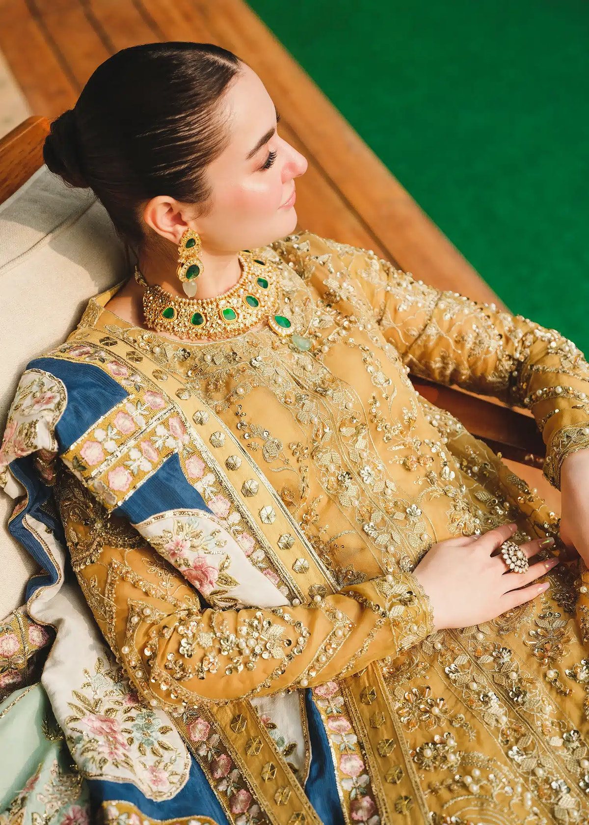 Saira Shakira | Wedding Collection 24 | Marigold -  Saira Shakira Bridal - Original Designer Dress - House of Maryam