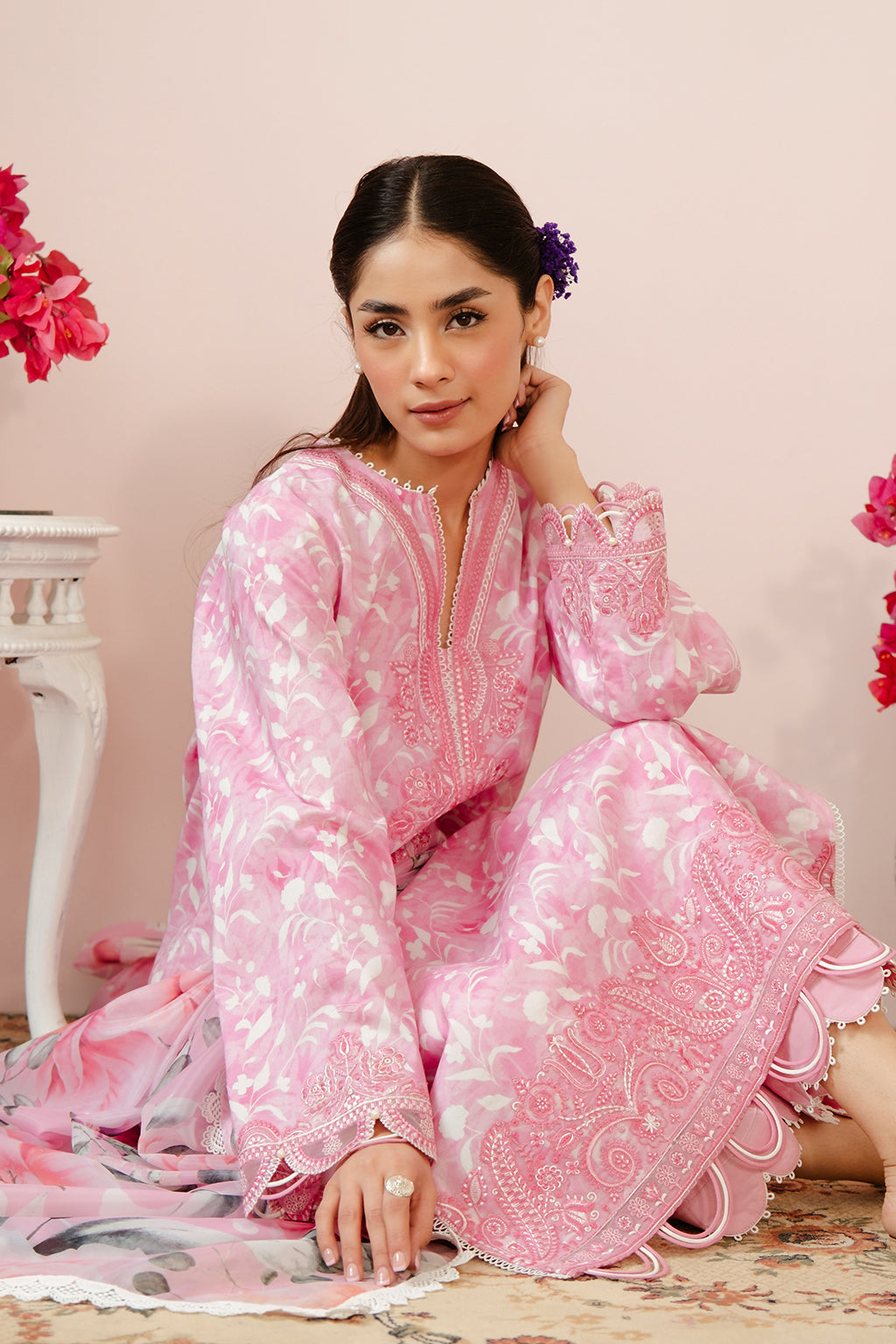 Afrozeh Ezra printed lawn suit, photo 4