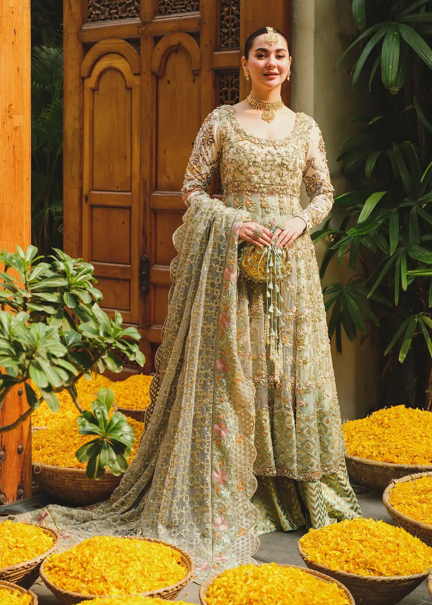 Saira Shakira | Wedding Collection 24 | Taupe by Designer Saira Shakira - House of Maryam - Pakistani Designer Ethnic Wear in {{ shop.shopifyCountryName }}