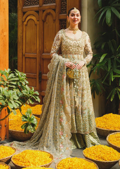 Saira Shakira | Wedding Collection 24 | Taupe -  Saira Shakira Bridal - Original Designer Dress - House of Maryam