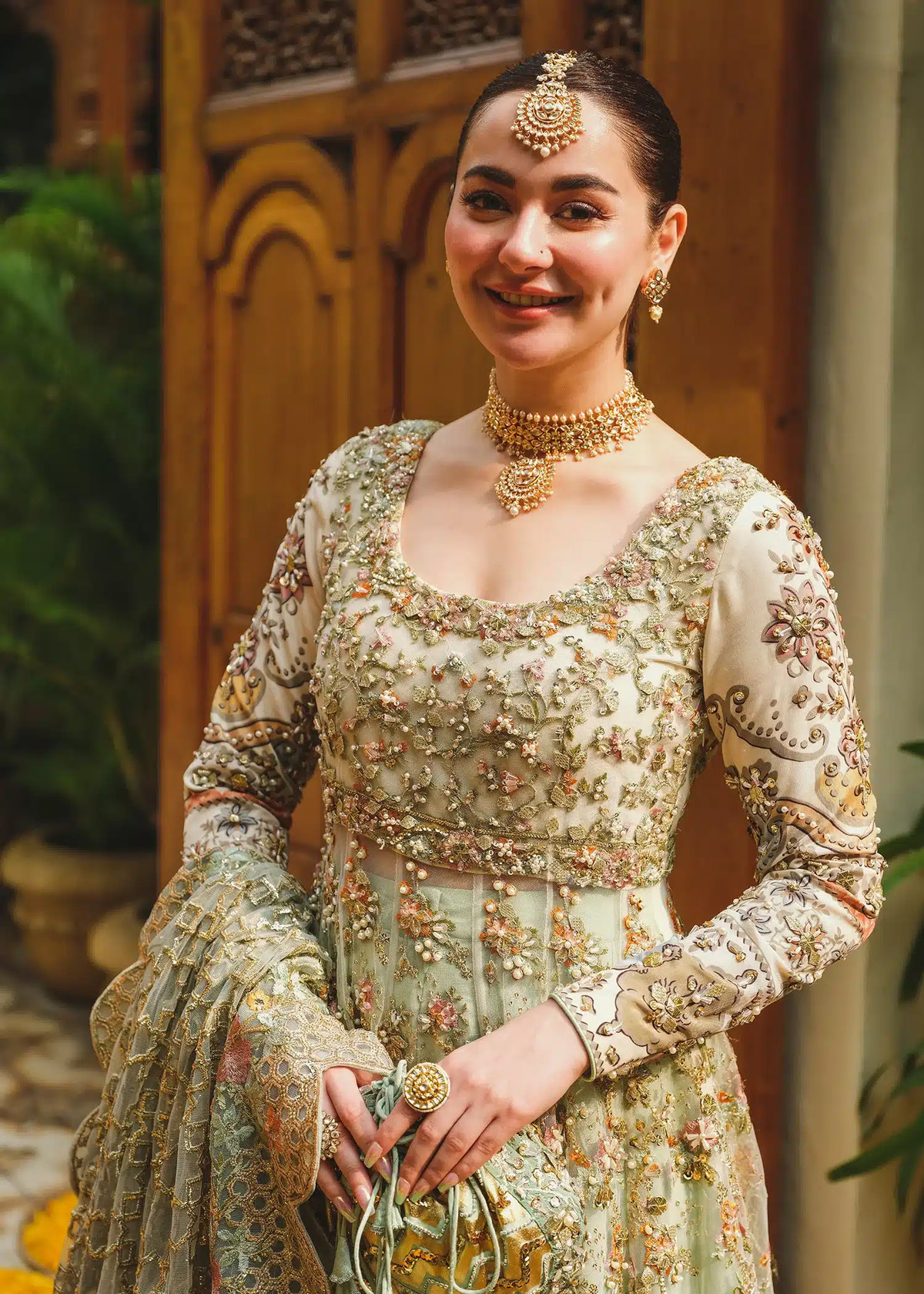 Saira Shakira | Wedding Collection 24 | Taupe -  Saira Shakira Bridal - Original Designer Dress - House of Maryam