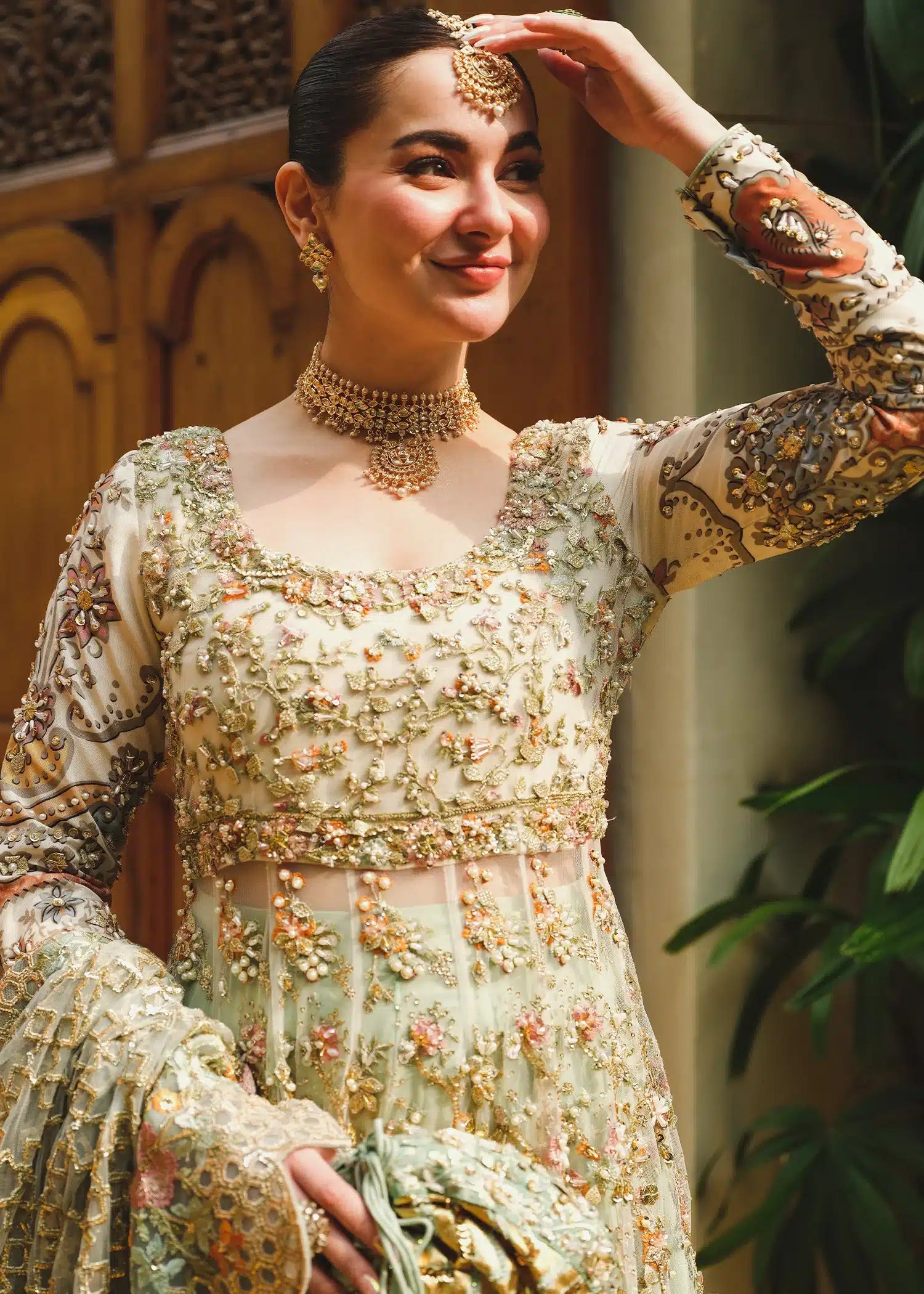 Saira Shakira | Wedding Collection 24 | Taupe by Designer Saira Shakira - House of Maryam - Pakistani Designer Ethnic Wear in {{ shop.shopifyCountryName }}