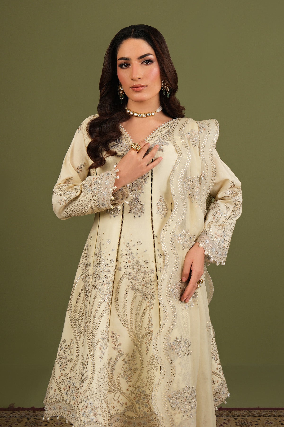 Alizeh | Luxe Raw Silk | AF-RS-13-Emily-4