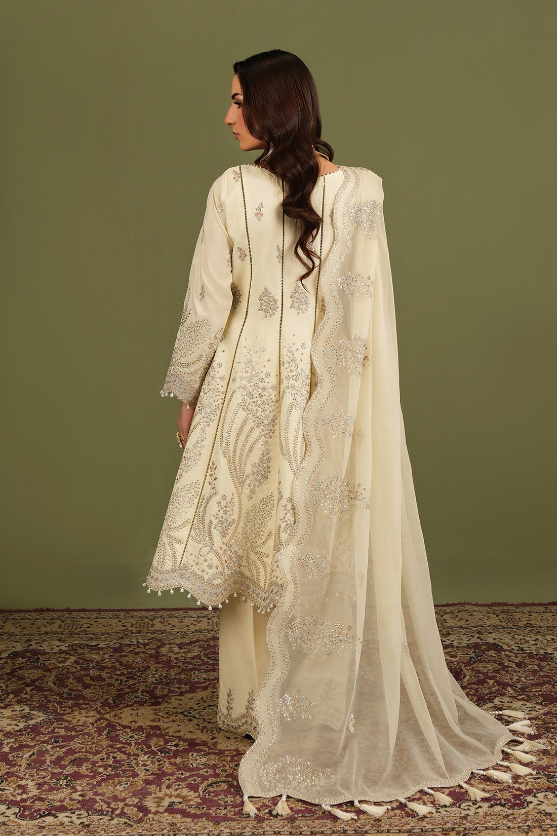 Alizeh | Luxe Raw Silk | AF-RS-13-Emily