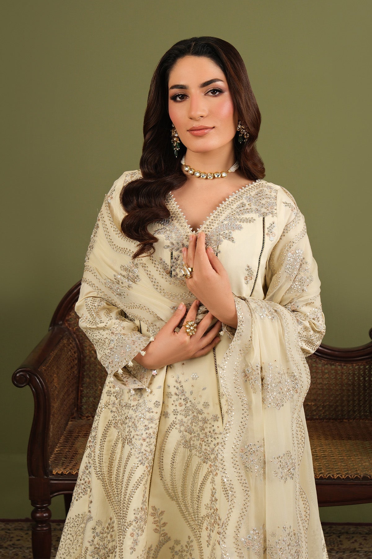 Alizeh | Luxe Raw Silk | AF-RS-13-Emily-3