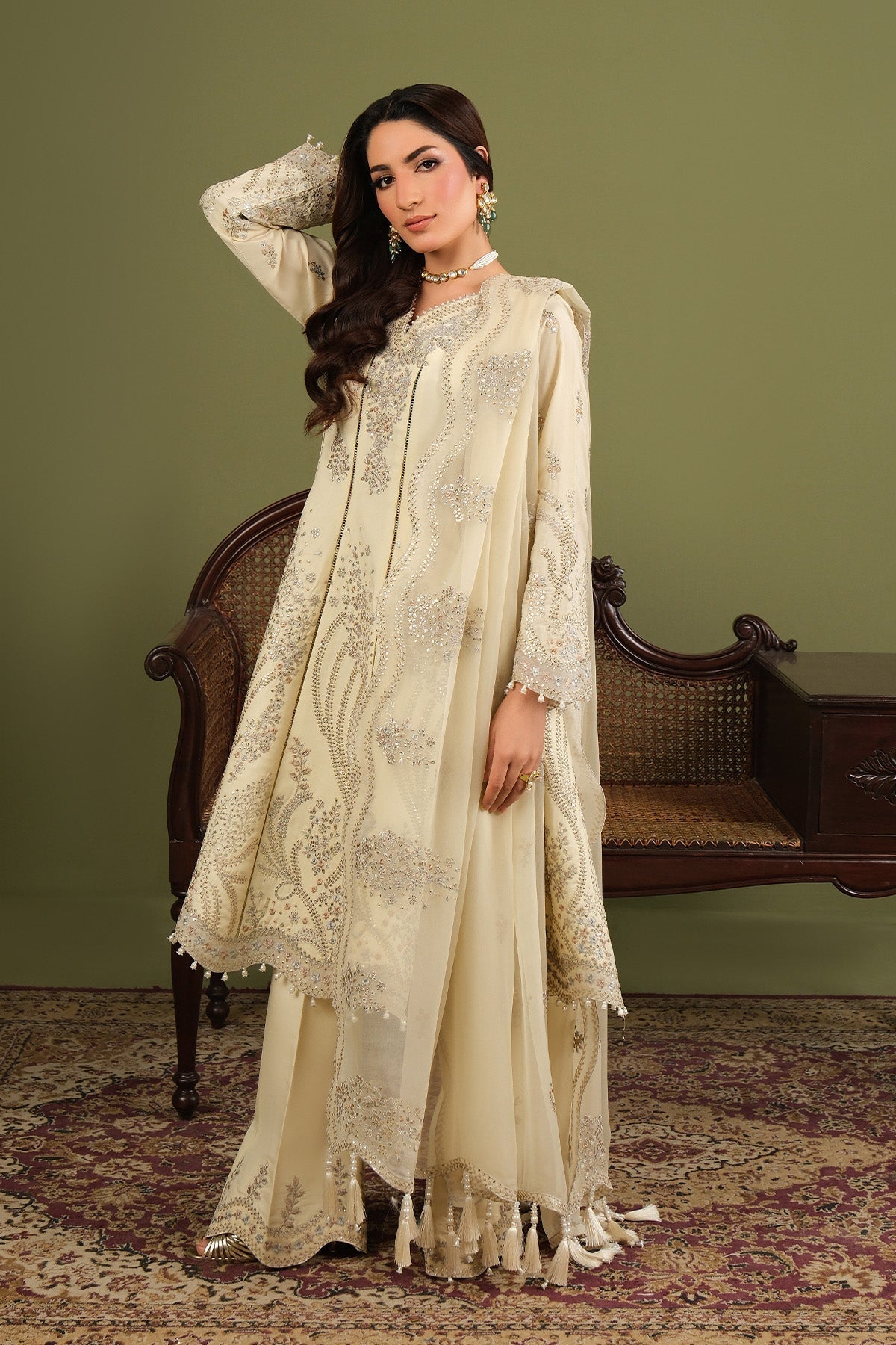 Alizeh | Luxe Raw Silk | AF-RS-13-Emily-5