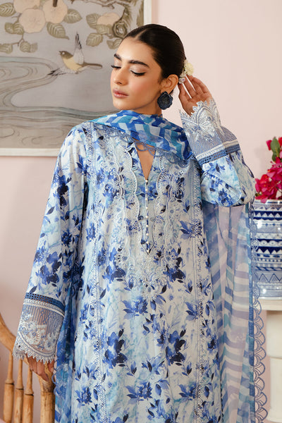 Afrozeh | Malina Lawn Collection| Merial -  Afrozeh Luxury - Original Designer Dress - House of Maryam