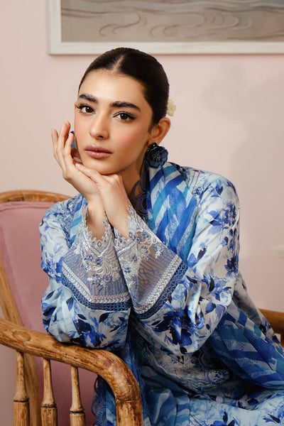 Afrozeh | Malina Lawn Collection| Merial -  Afrozeh Luxury - Original Designer Dress - House of Maryam