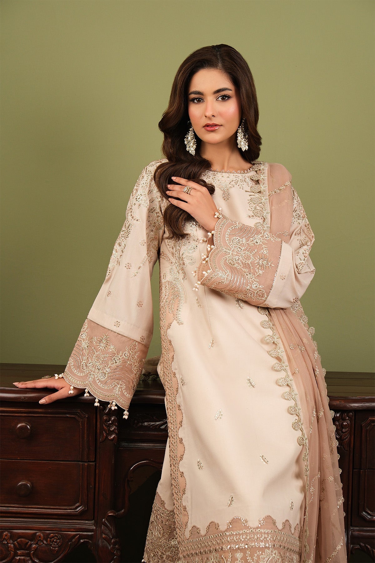 Alizeh | Luxe Raw Silk | AF-RS-10-Castor-4