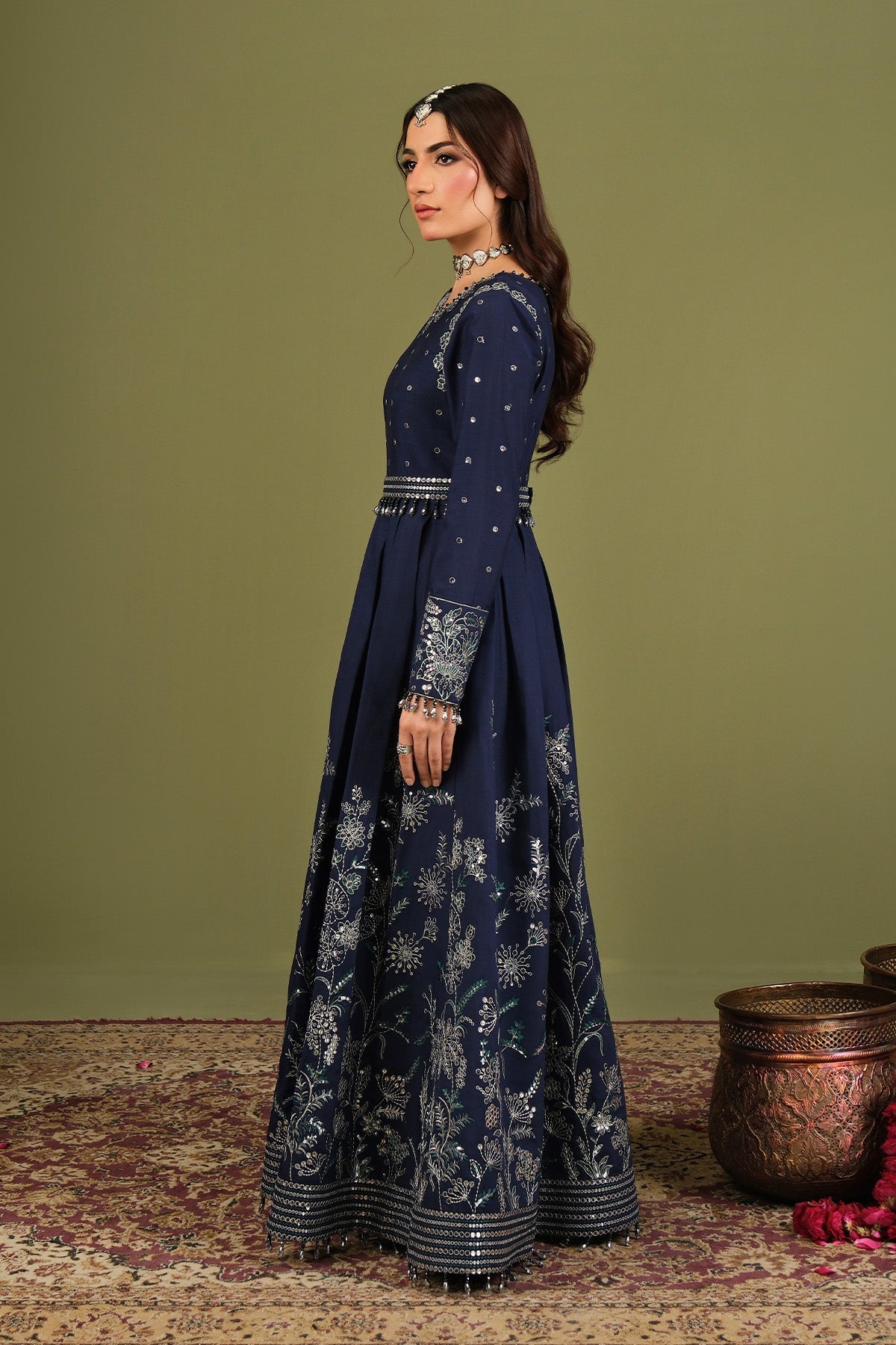 Alizeh | Luxe Raw Silk | AF-RS-11-Abaan-6