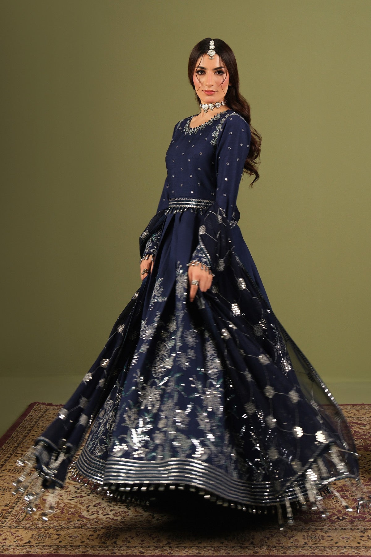 Alizeh | Luxe Raw Silk | AF-RS-11-Abaan-5
