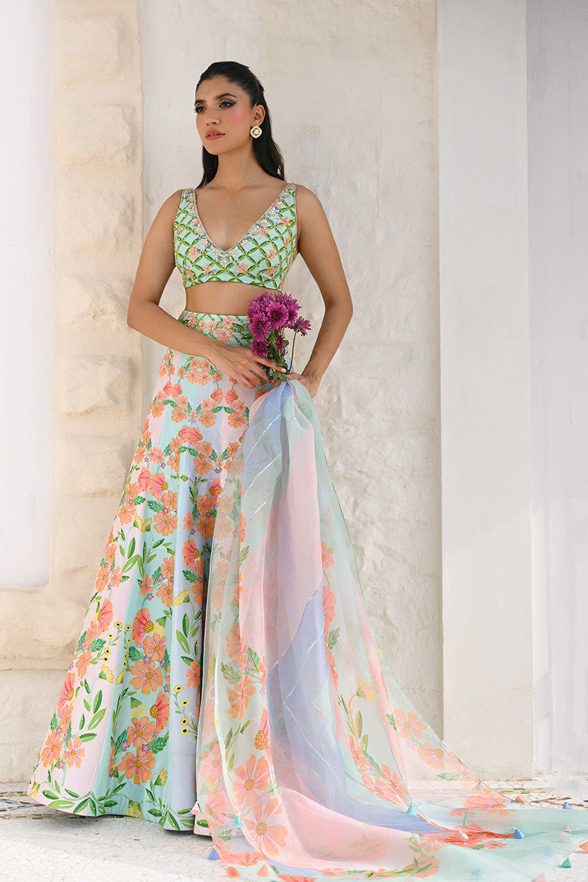 Sania Maskatiya | Fall Festive Glimmer | Nariman -  Sania Maskatiya Ladies Clothes - Original Designer Dress - House of Maryam