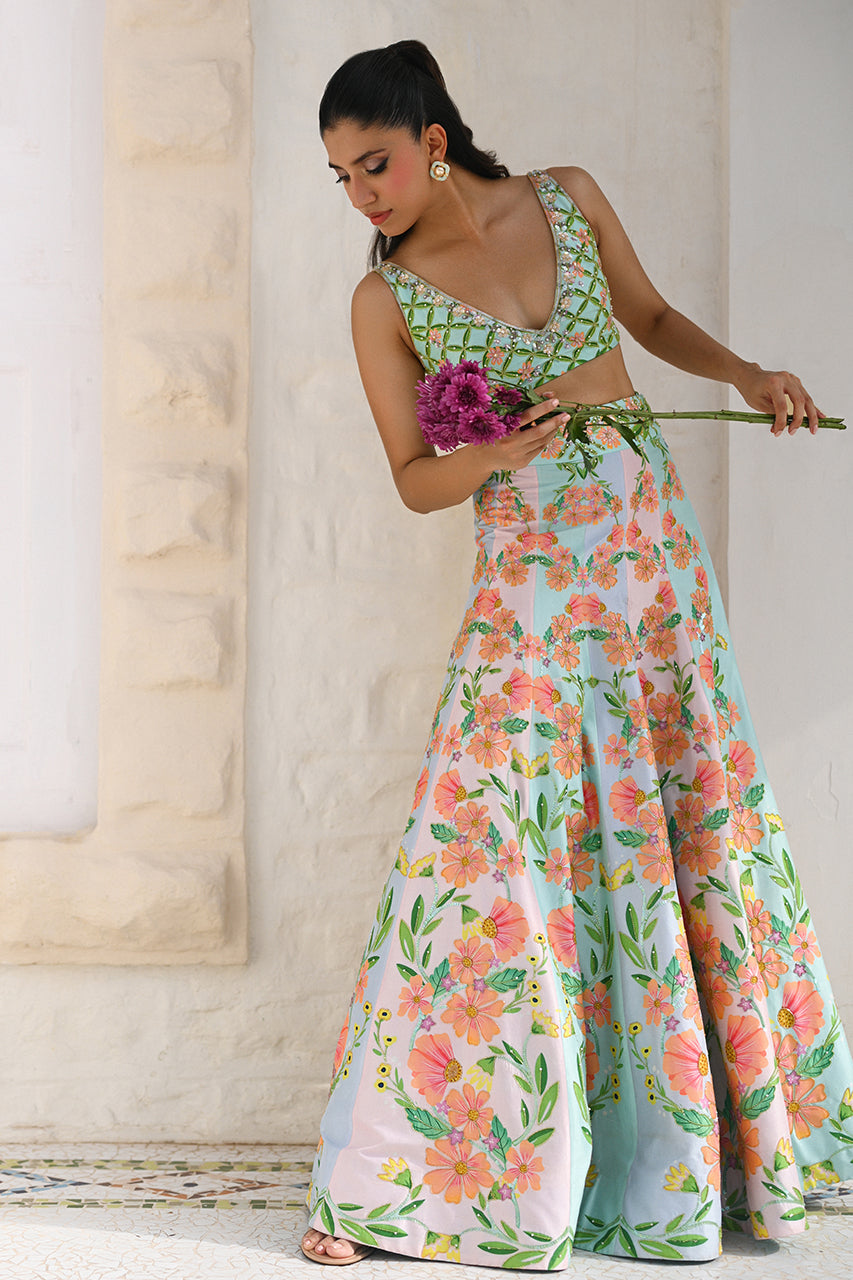 Sania Maskatiya | Fall Festive Glimmer | Nariman -  Sania Maskatiya Ladies Clothes - Original Designer Dress - House of Maryam