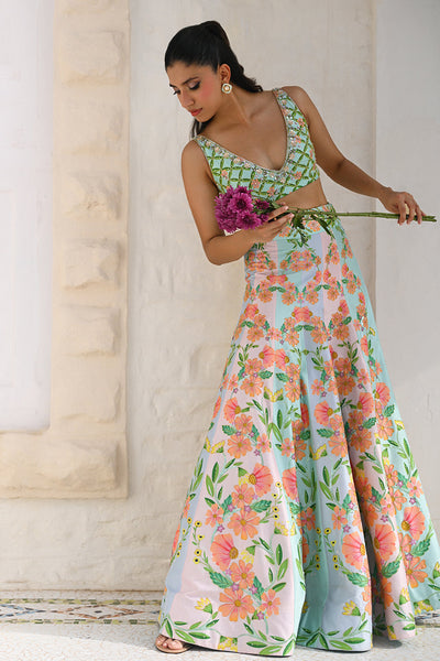 Sania Maskatiya | Fall Festive Glimmer | Nariman -  Sania Maskatiya Ladies Clothes - Original Designer Dress - House of Maryam